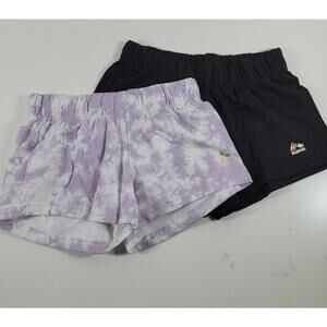 RBX Girl's Pull On Athletic Shorts 2 pack Med 10/12 NEW Activewear Gym